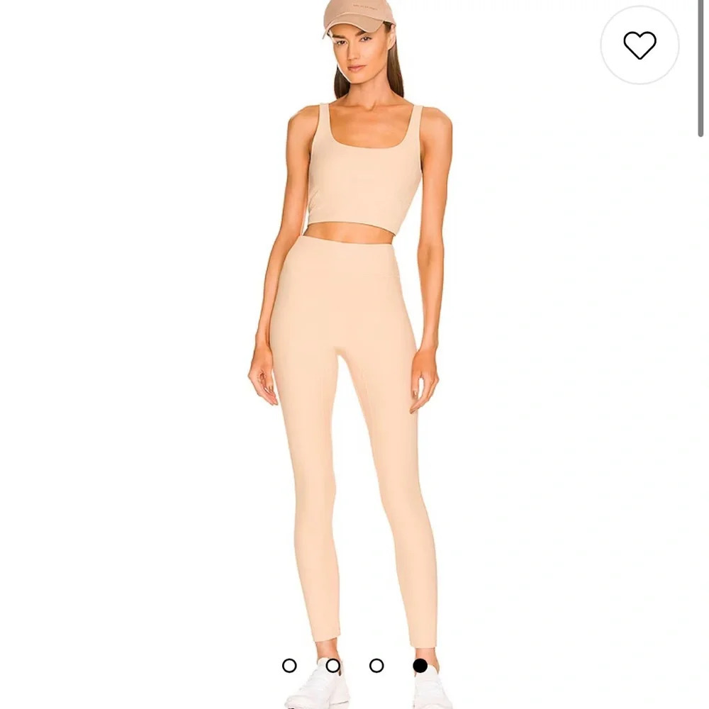 NWT All Access Sport Rib Set: Candied Ginger Center Stage Legging + Tempo Bra